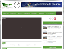 Tablet Screenshot of aeroportodeiparchi.it